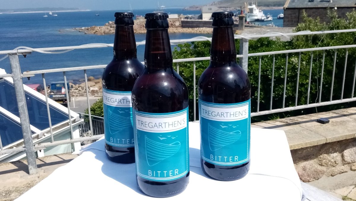 Tregarthens's tweet photo. **Exciting News**

Tregarthen's has launched its vey own ale 🍺🍺🍺

A smooth and robust bitter with a full flavour and orange and floral tones, using the 'Nancy' from @AlesofScilly.

Cheers 🍻

#tregarthens #gigracing #scillyale #islesofscilly #scilly #scillyisles https://t.co/GIreJ2qiin