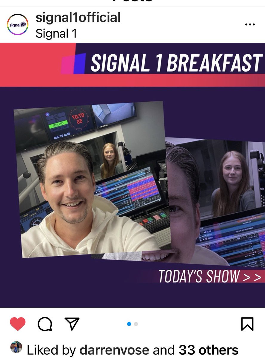 djiandavies's tweet photo. Today I feel like a proud dad, Faith Tomlisson who came to Like Radio on work experience is covering Signal 1 breakfast. We gave her a chance when all the other radio stations and media outlets in Hereford and turned her down and look at her now! @faithtomlisson https://t.co/COSg52DaIa