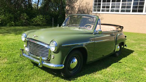 Rootes_Group's tweet image. It’s Monday, so it must be #MinxMonday! Check out this beautiful 1953 Hillman Minx Mk VI, expertly restored by Mike Fuller, whose first car was a Minx. It’s now on display at Lane Motor Museum in Nashville. 

#RootesGroup #HillmanMinx