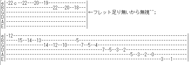 kaka0207's tweet photo. エヴァンゲリオン　The Beast II　tab 譜
初号機が暴走・覚醒したときかかる奴
#エヴァンゲリオン ＃暴走　＃覚醒　＃BGM　＃タブ譜 https://t.co/r6JeSbmKuz