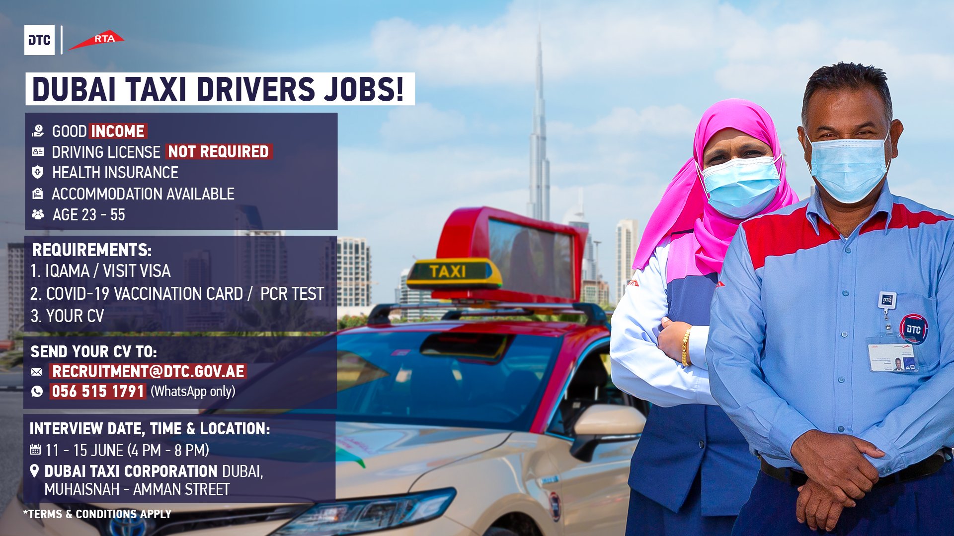 DTC On Twitter We Are Hiring Dubai Taxi Drivers How To Send dtc-on-twitter-we-are-hiring-dubai-taxi-drivers-how-to-send