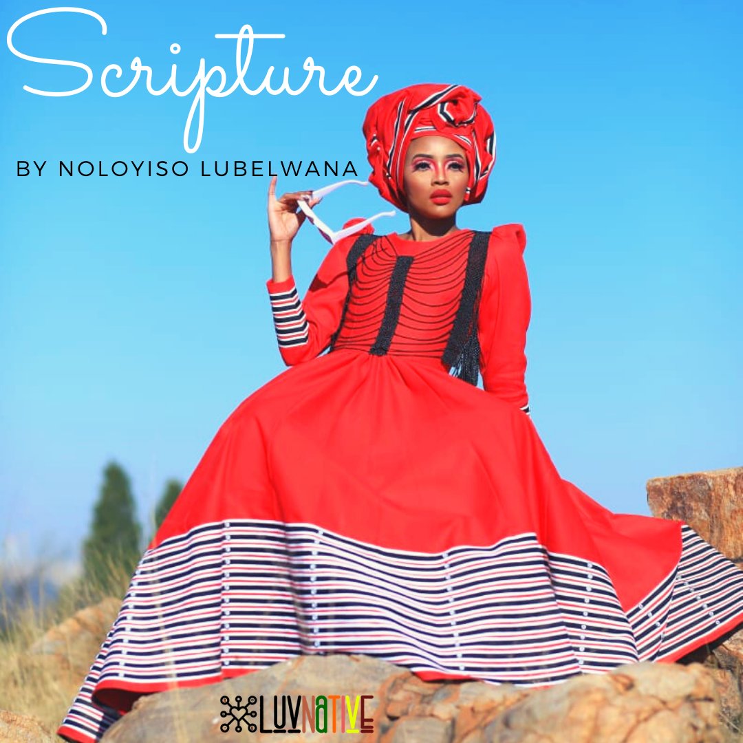 IamMvokaziNcede's tweet photo. Welcome to the United Natives of Africa. 
@Luvnative_

We're celebrating Noloyiso Lubelwana's native @_scripture__ :
Sacred designs that beget whispered enchantment.

#coomingsoon 
#LuvNativeLifestyle
#LuvNative https://t.co/SQsryr2X9s