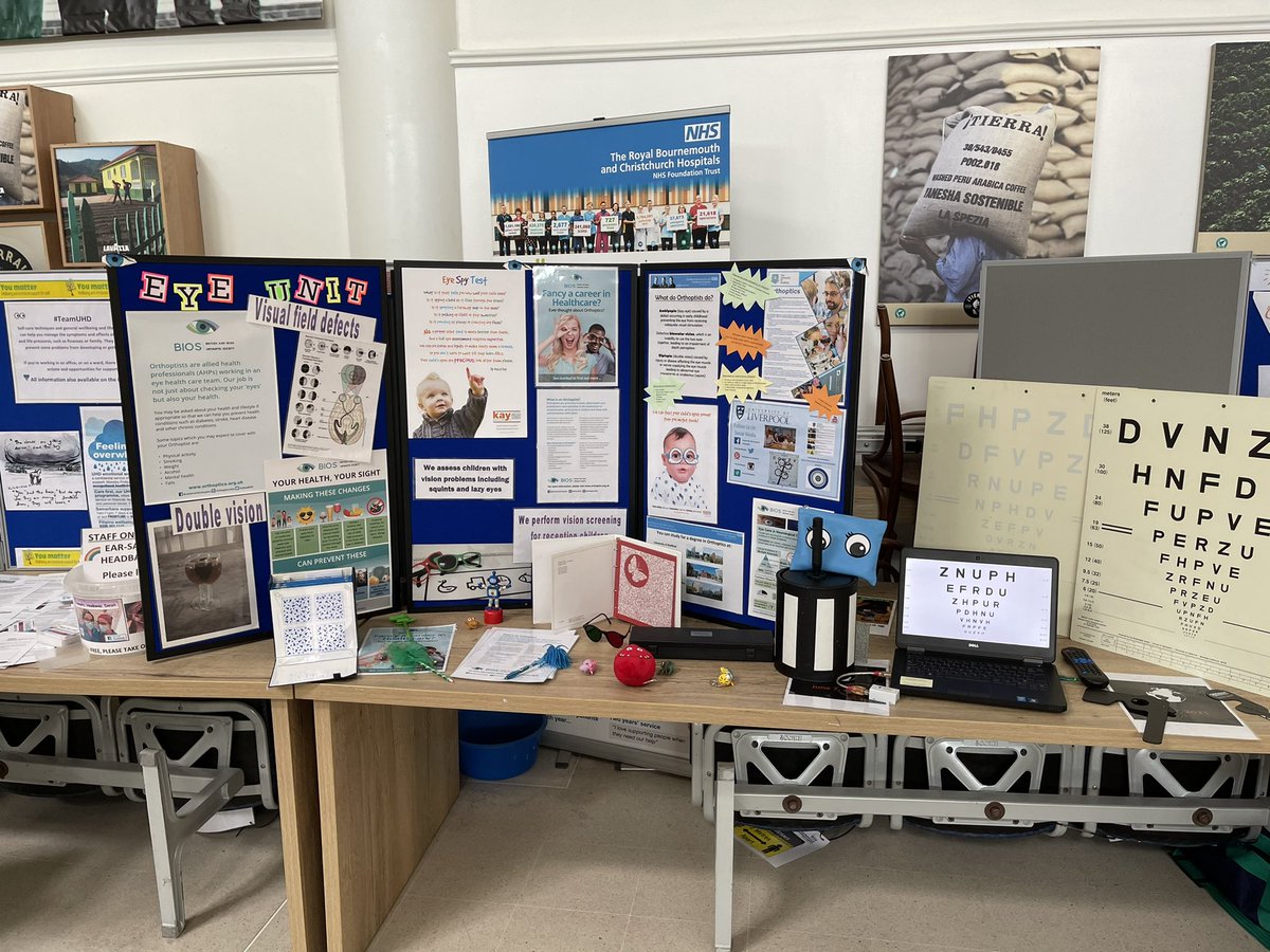 It’s World Orthoptic Day! #WorldOrthopticDay @FollowBIOS <a href="/orthoptist1/">Veronica Greenwood OBE</a> <a href="/UHD_NHS/">University Hospitals Dorset NHS Foundation Trust</a> <a href="/Em__Welham/">Emma Welham</a>