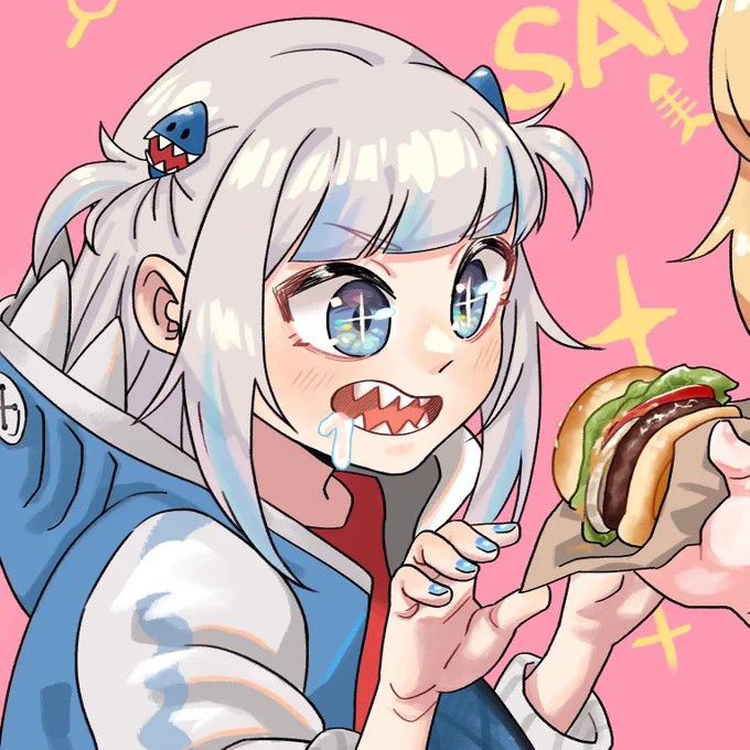 I will always love this shark😊💖✨

 #笑顔の絵でその人の性格がわかるらしい 