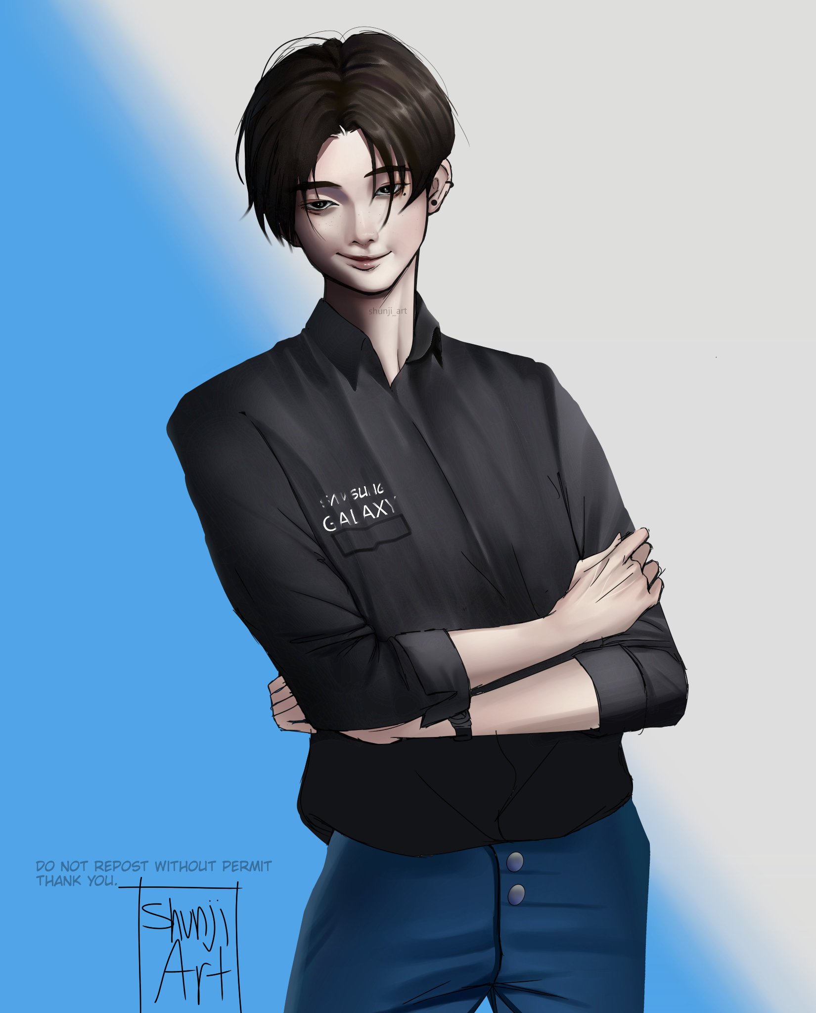 samsung sam (samsung) drawn by euli_art