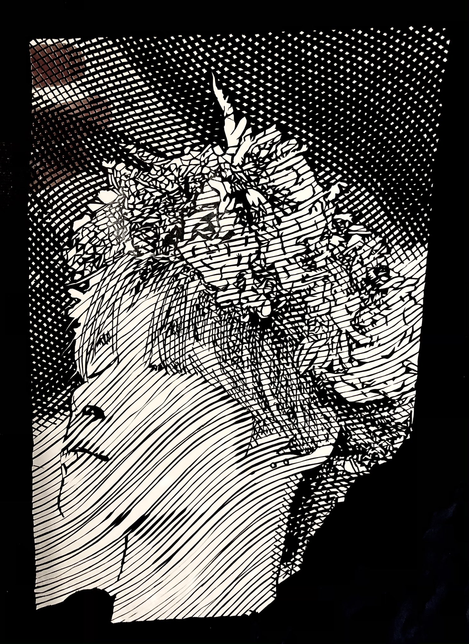 切り絵初心者 Twitter Search Twitter