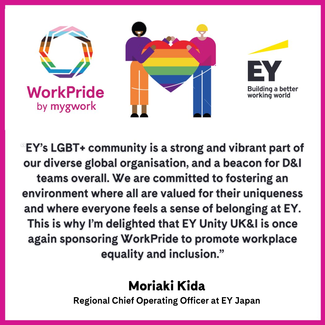 myGwork's tweet photo. One week to go until we officially start #WorkPride2021! Join us at the largest online global Pride conference, bringing our community together and celebrating our achievements. This year we are proud to announce that our main sponsor is @EY_UKI! Sign up: https://t.co/puD4jjJsOf https://t.co/eThIrLD9u8