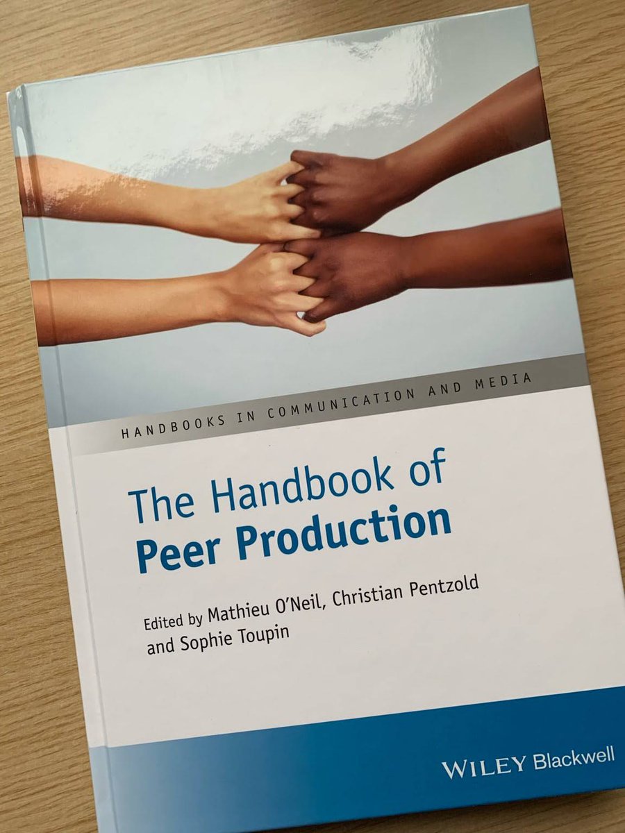 Handbook of Peer Production tweet media