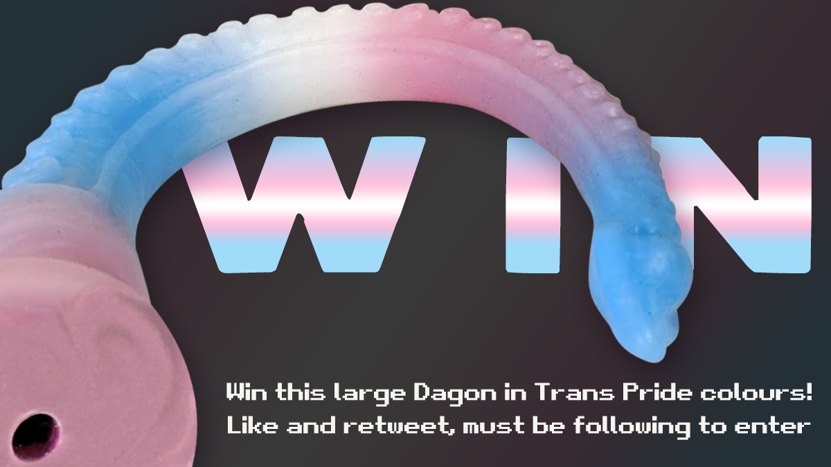 TheSinnovator's tweet photo. 🏳️‍⚧️🐍Sinnovator, back at it again with another Trans #pride #giveaway  Like + Retweet for your chance to win. Comp ends midnight 12/06 you Must be following @SinnovatorHQ to qualify. All specs for the Large Dagon can be found here: https://t.co/PGhl4UEXoi https://t.co/e3lzBMaxFm