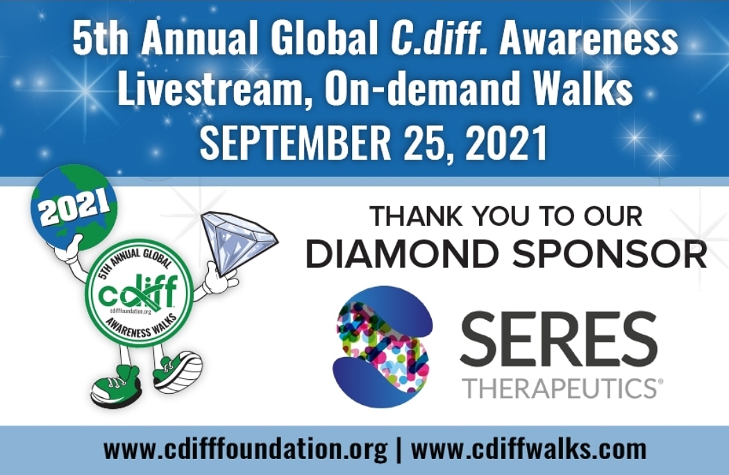 cdiffFoundation's tweet photo. Thank You @SeresTX For Being the Diamond 💎Sponsor of the 5th Annual Global #Cdiff Awareness Livestream/On-demand And In-person Teaneck, NJ, New Port Richey, FL parks on September 25th. 
https://t.co/LKltJTu28n 
#microbiome #therapeutics #clinicaltrials #community #CdiffSurvivors https://t.co/5ssvmC2MfP