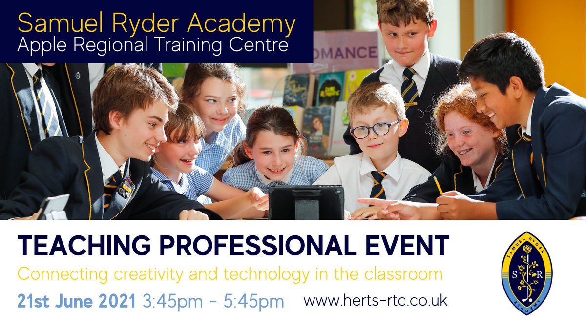 SAVE THE DATE.  Teaching Professional Event - Connecting Creativity and Technology in the Classroom.

🗓️21 June 2021, 3:45pm - 5:45pm

➡️Booking will open shortly - watch this space!