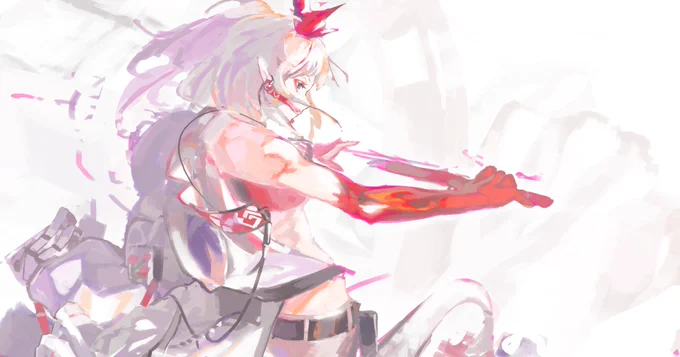 #アークナイツ 
ニェン 