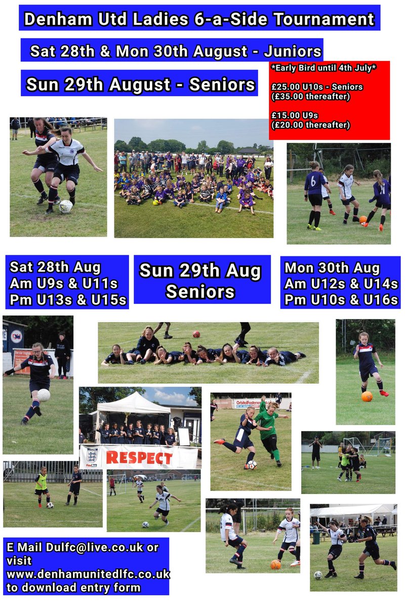 Denham United Ladies FC tweet media