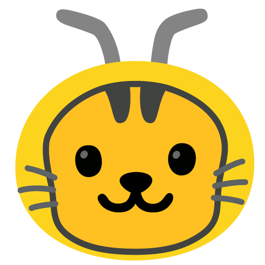 MCrisCardena's tweet photo. @FartyCheddarCat @HazelandRemy 🐝CHEDDY 🐝 #BEEKITTY 🐈❤️❤️❤️ https://t.co/737y4neu7b