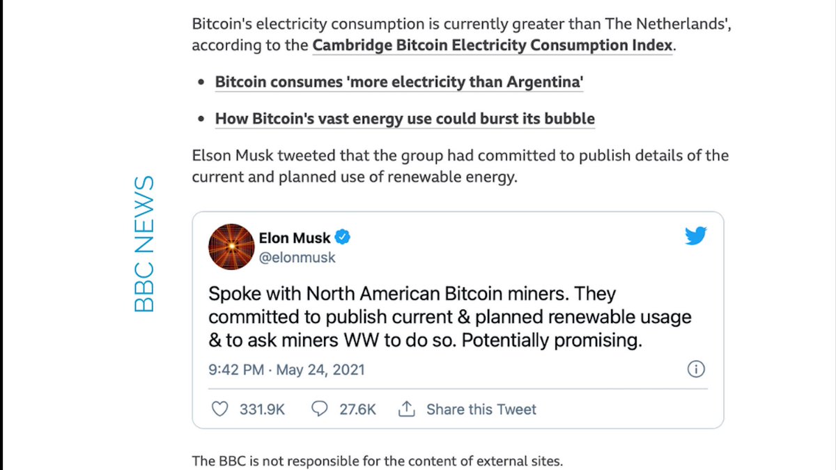 GlobalAmira's tweet photo. "A new Bitcoin Mining Council has been created to improve the crypto currency`s sustainability, following a meeting of leading Bitcoin miners and Elon Musk" 
#amira4future interested in green energy for a sustainable coin?dm us! @elonmusk @GreenCoinGRN @GreencoinToken @GreenCoinX https://t.co/ZhE44oUilZ