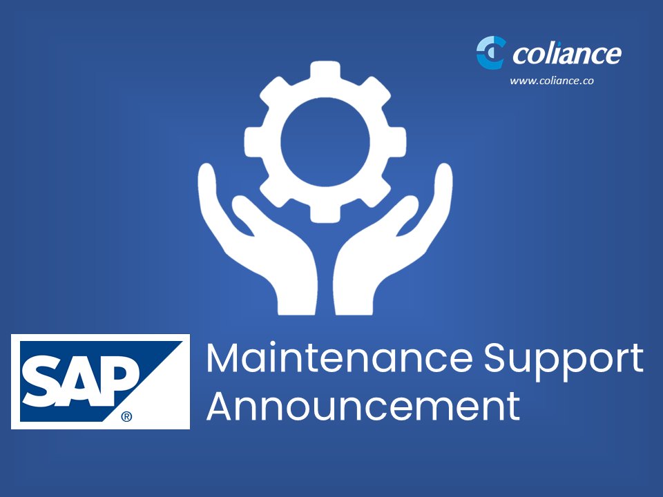 Colianceco's tweet photo. SAP's push for S/4HANA comes in the form of their maintenance support announcement for their legacy apps. Read on what this announcement is about & what does it entail for its current install base:
https://t.co/nvHpK2x0fj
#sap #sapupgrade https://t.co/1ChqaiuRLX