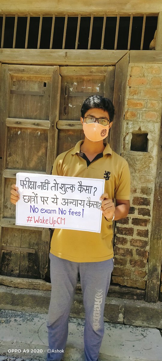 Ashok4Saini's tweet photo. उठ उद्धवा जागा हो... 
विद्यार्थ्यांच्या समस्या सोडविण्यासाठी तत्पर हो... किंबहुना अभाविप सदैव तत्पर 🚩✌
#WakeUpCM
@SiddheshwarLat1
@mahaabvp
@abvppcmc https://t.co/jcOyaLjSBu