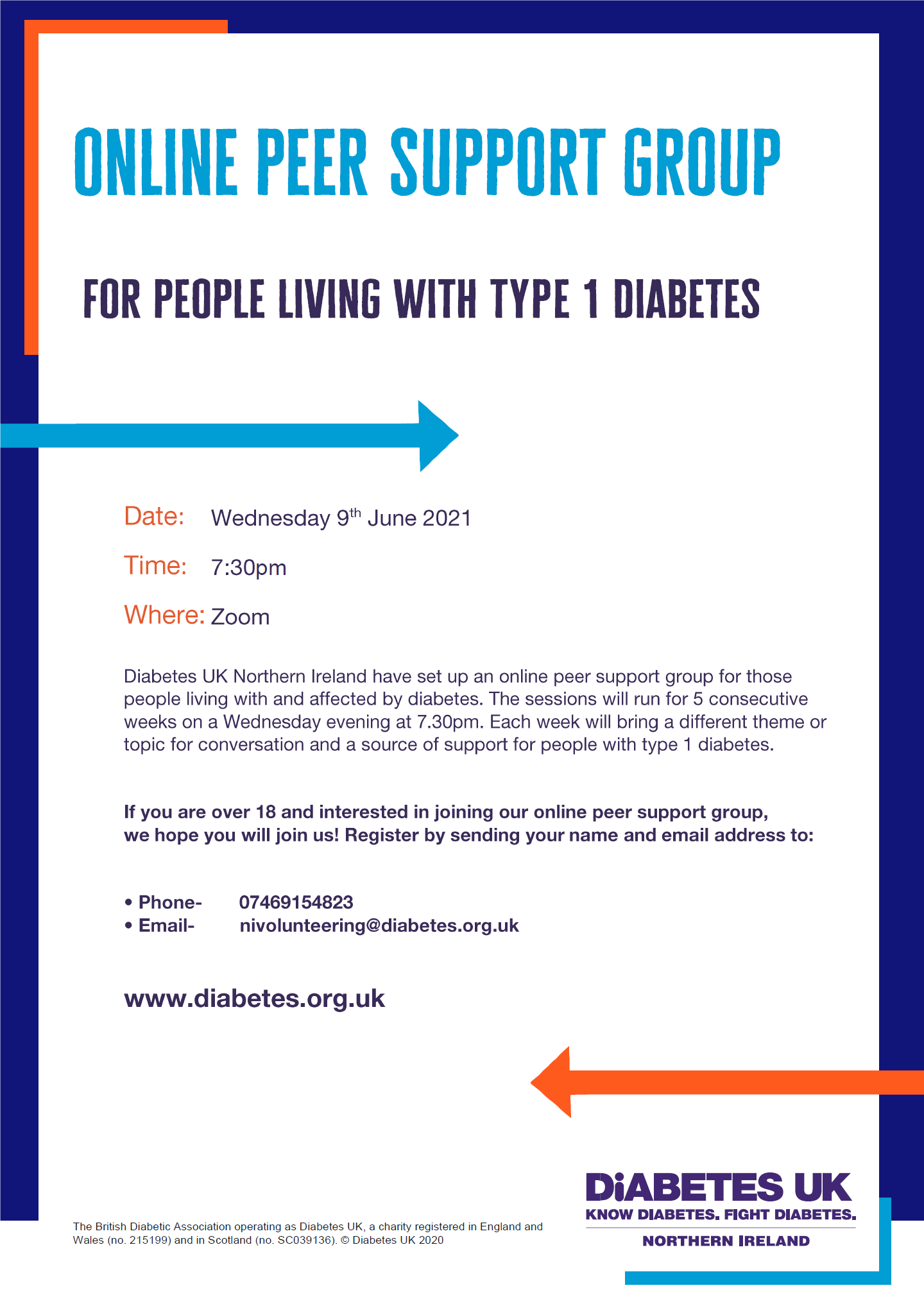 Diabetes UK Northern Ireland on X: &ldquo;We are running another online 