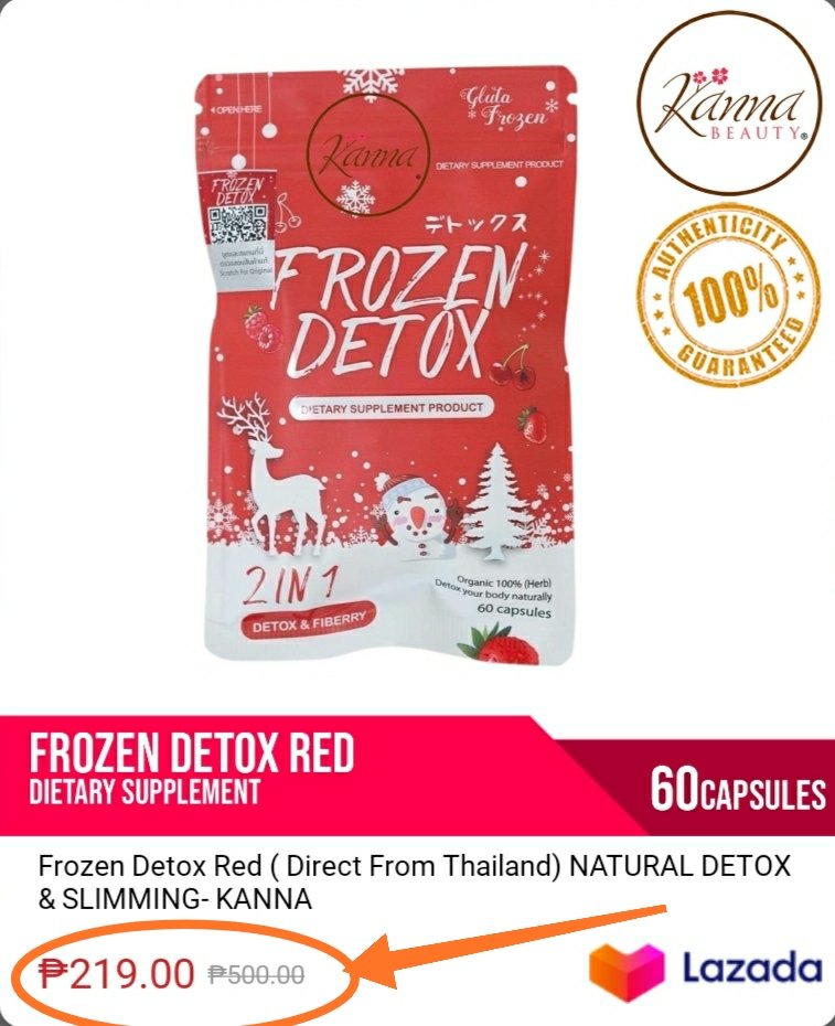 COsoyus's tweet photo. Frozen Detox Red NATURAL DETOX&amp; SLIMMING - 
Direct From Thailand 

Order here https://t.co/HUKGmvWtuR
Order here https://t.co/HUKGmvWtuR https://t.co/FwMCIJFsVg