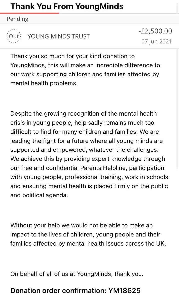 TootXB's tweet image. I&apos;m pleased to confirm that the grand total of £2500 is now working its way into @YoungMindsUK account. Thank you for the efforts of our Rainbow 6 Xbox community during the @TXBLeagues Pro Season 2 Final last weekend.

Including Gift Aid YoungMinds should have just over £3000!