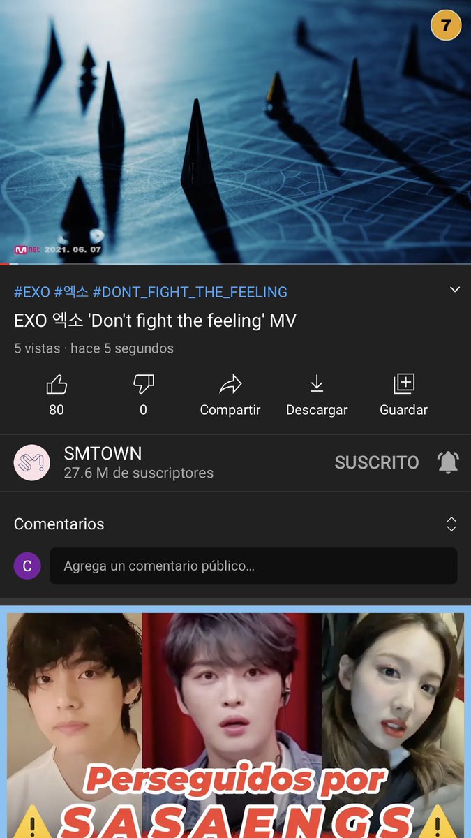 CarlaCmara4's tweet photo. EXO regreso para salvar a la industria musical, GRACIAS EXO!  #DONT_FIGHT_THE_FEELING                   #EXO_SOLARCLIPSE #EXO_DFTF_DDAY https://t.co/SGe44ozeIj