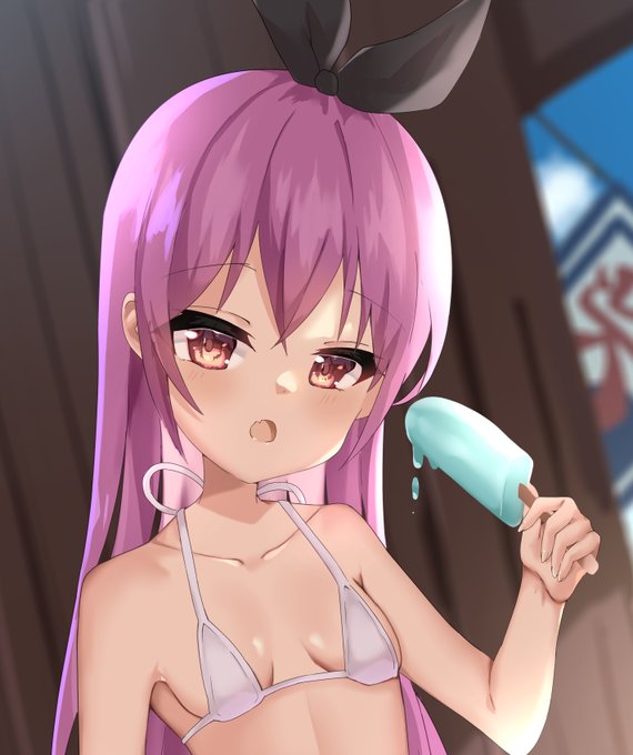 製作中のCG集より、もう一人のヒロイン「ビキニちゃん」です!! 