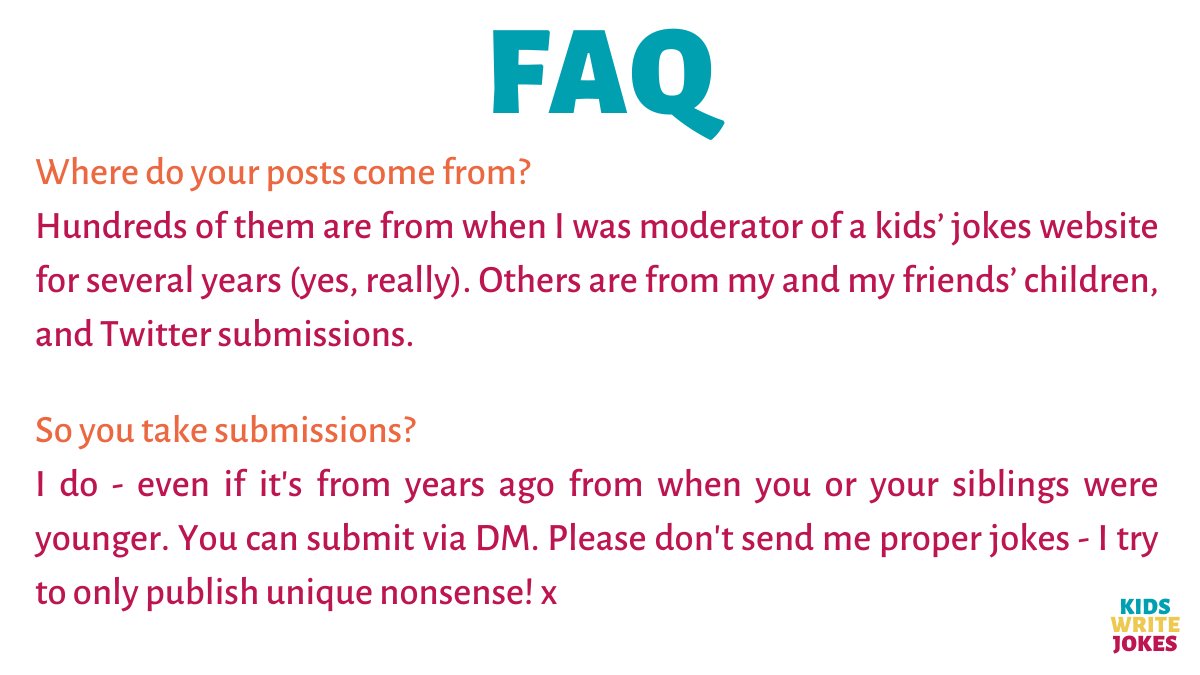 Kids Write Jokes tweet media