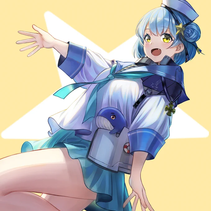 クリスタ練習その1。5月初めにこれ描いてる時はずっと頭抱えながら調べながら描いてたなー(しみじみ 