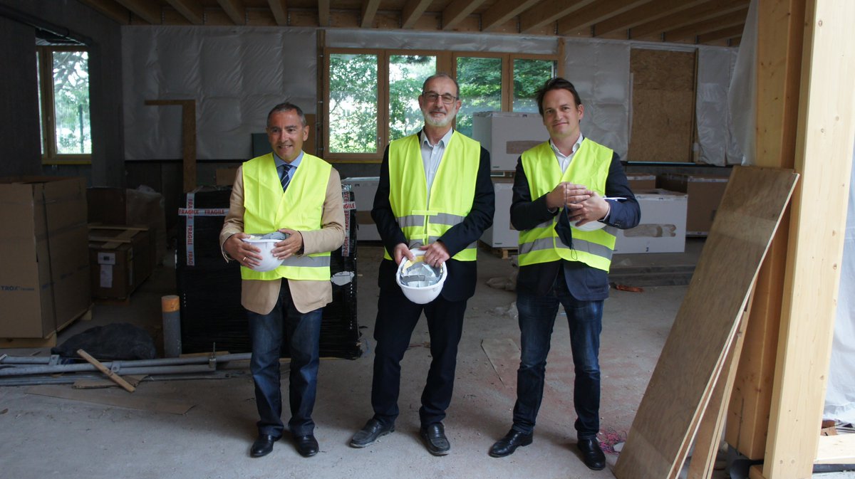 4 juin --> Visite de chantier🚧du futur Pôle R&amp;D Agronomique et Agroalimentaire du Grand Arras - Photos et dossier de presse en ligne @Univ_Artois <a href="/AdrianorHDF/">Adrianor</a> <a href="/INRAE_HdF/">INRAE Hauts-de-France</a> url.inrae.fr/3cpCW9V