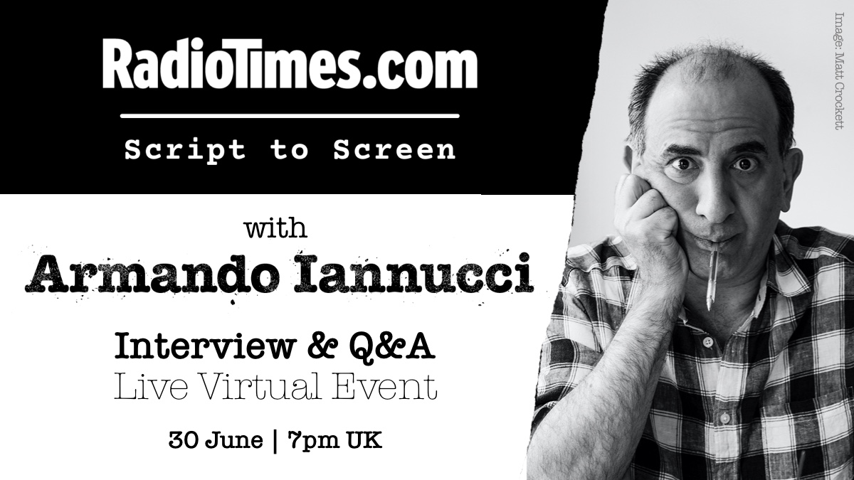 Calling all #TheThickOfIt, #Veep and #AlanPartridge fans + budding screenwriters!
Don't miss our re-scheduled virtual interview + Q&amp;A with Armando Iannucci, the satirist who brought some of our favourite TV comedy characters to life!

 <a href="/Aiannucci/">Armando Iannucci</a> 
Tickets: bit.ly/3gfYiHN