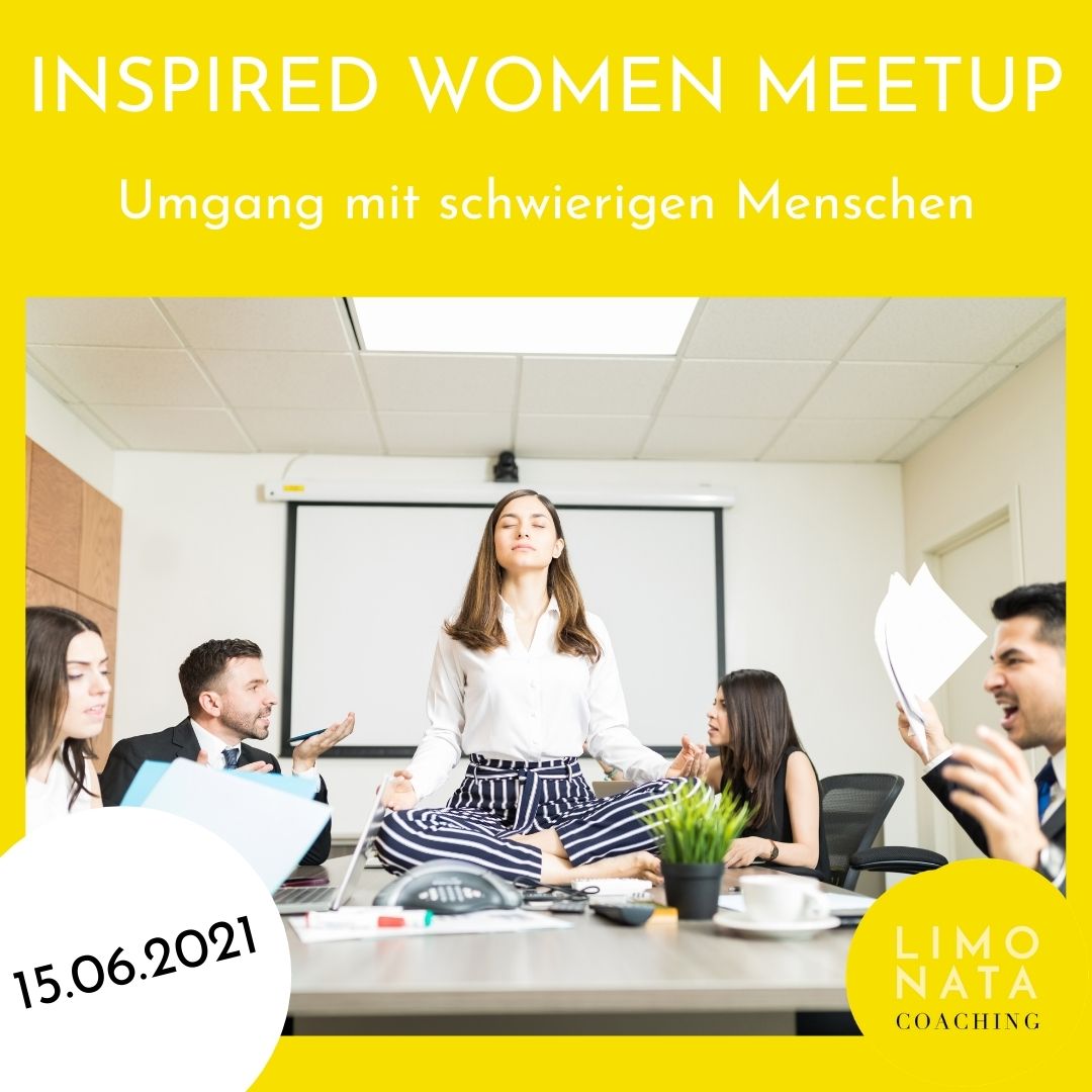 Was Du von "schwierigen" Menschen lernen kannst,wie Du Dich von ihnen abgrenzt &amp; souverän bleibst - darum geht's beim #inspiredwomen #meetup am 15.6.✨Sei dabei &amp; tausche Dich mit tollen,inspirierenden Frauen aus👉luisabergholz.com/inspired-women… #frauenstärken #humanleadership #Diversity