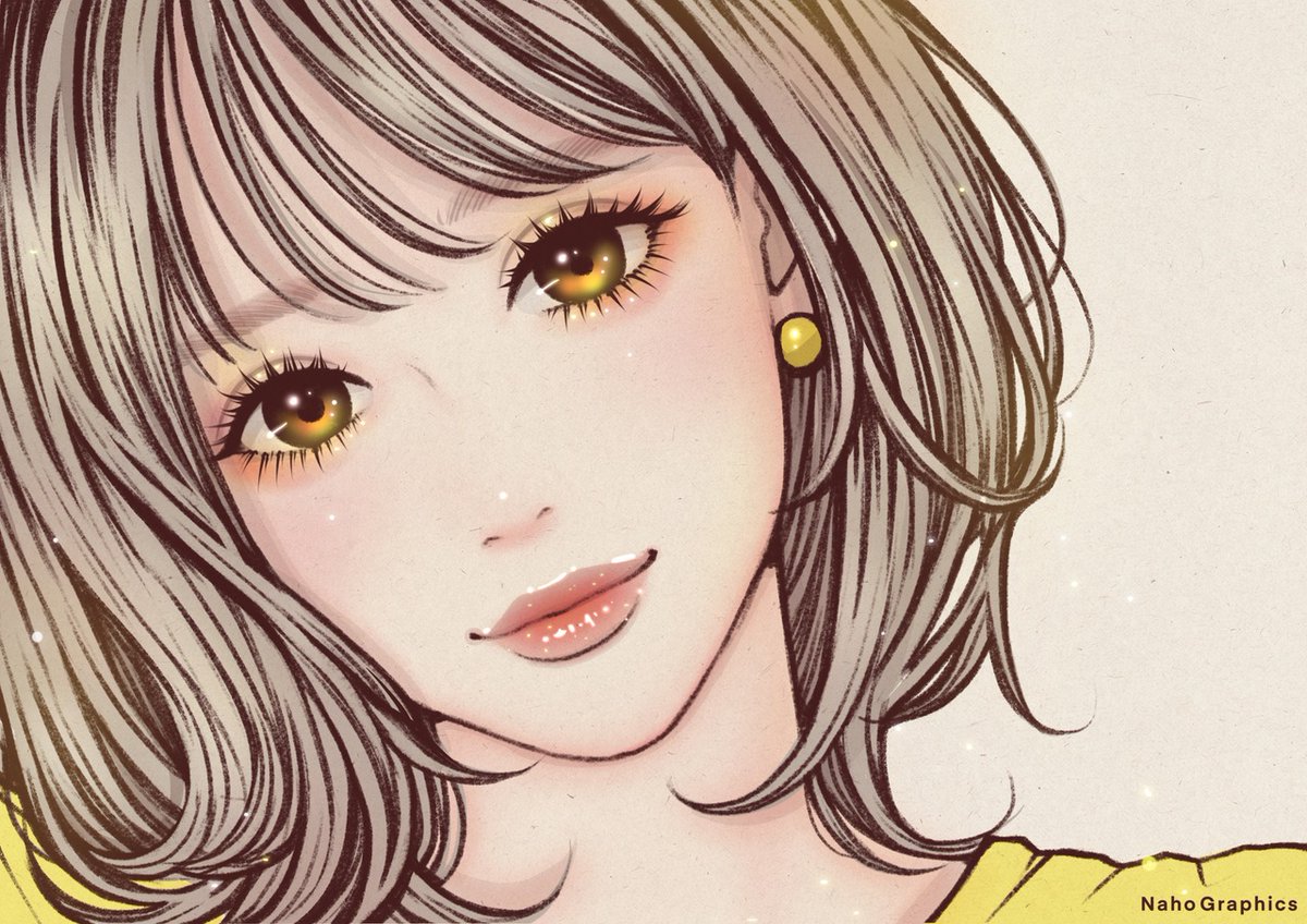 NahoGraphics's tweet photo. #イラスト #illustration #drawing #art https://t.co/p2bEhPcbBF