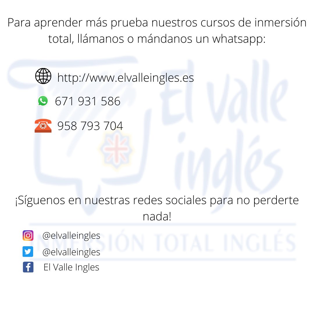 elvalleingles's tweet photo. ¿Quieres expresarte como un inglés nativo? ¿Te gustaría conocer las expresiones más comunes del inglés? 

Te traemos una colección de las expresiones más utilizadas para que puedas expresarte como lo harías en español sin miedo a equivocarte https://t.co/0xPnxuPlm0