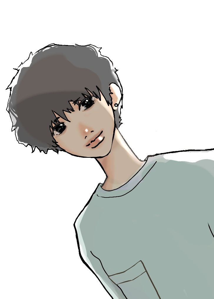 男子イラスト