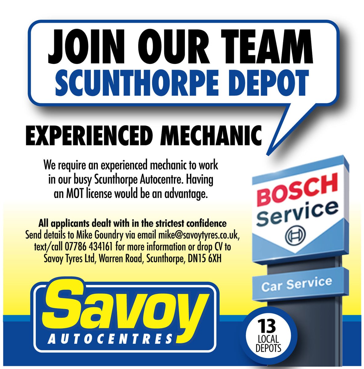 Savoy Autocentres tweet media