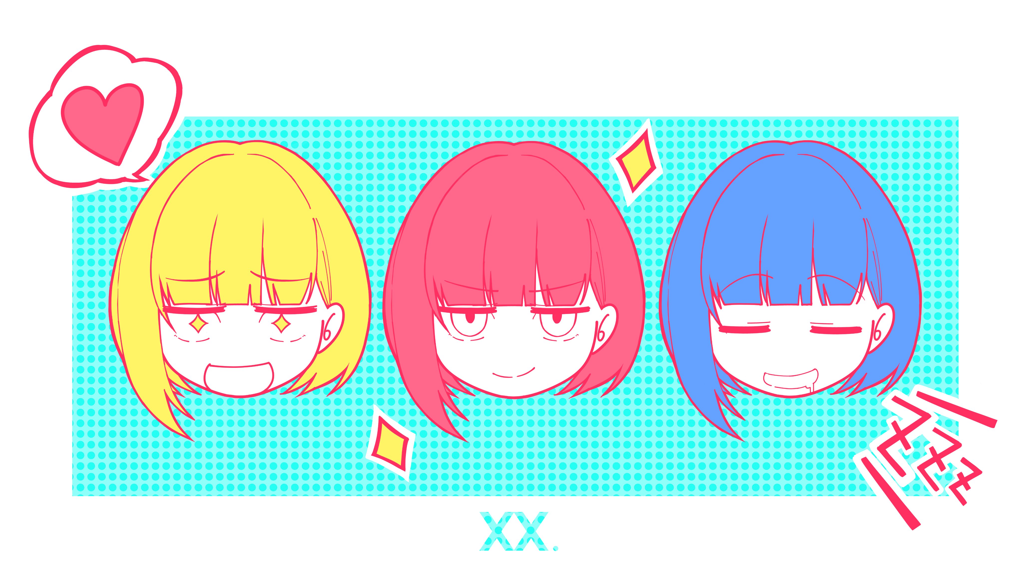 いちき 黒髪ボブちゃんと彼女ちゃんのtシャツ作ったよい T Co Dyxzntusoy Twitter