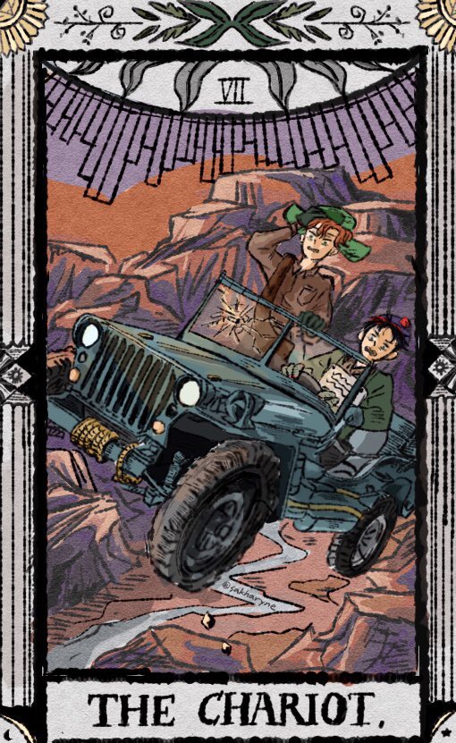 eynrahkas's tweet photo. 🌟Tarot 3
The Chariot / Death
#SouthPark #spstyle #spBunny #sptarot https://t.co/N3twuqyTF3