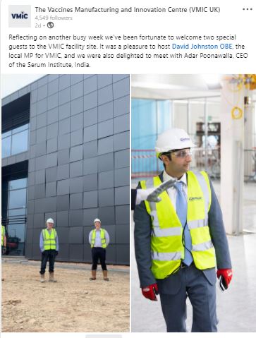 GlencarTweets's tweet photo. A privilege to welcome visitors to the @VMIC_UK site and for them to be able to see the progress we have made. The whole team are working at pace to fast-track the opening of the centre.
#VMIC #Construction #Covid19UK #VaccineCentre https://t.co/iZ82YC6hVK