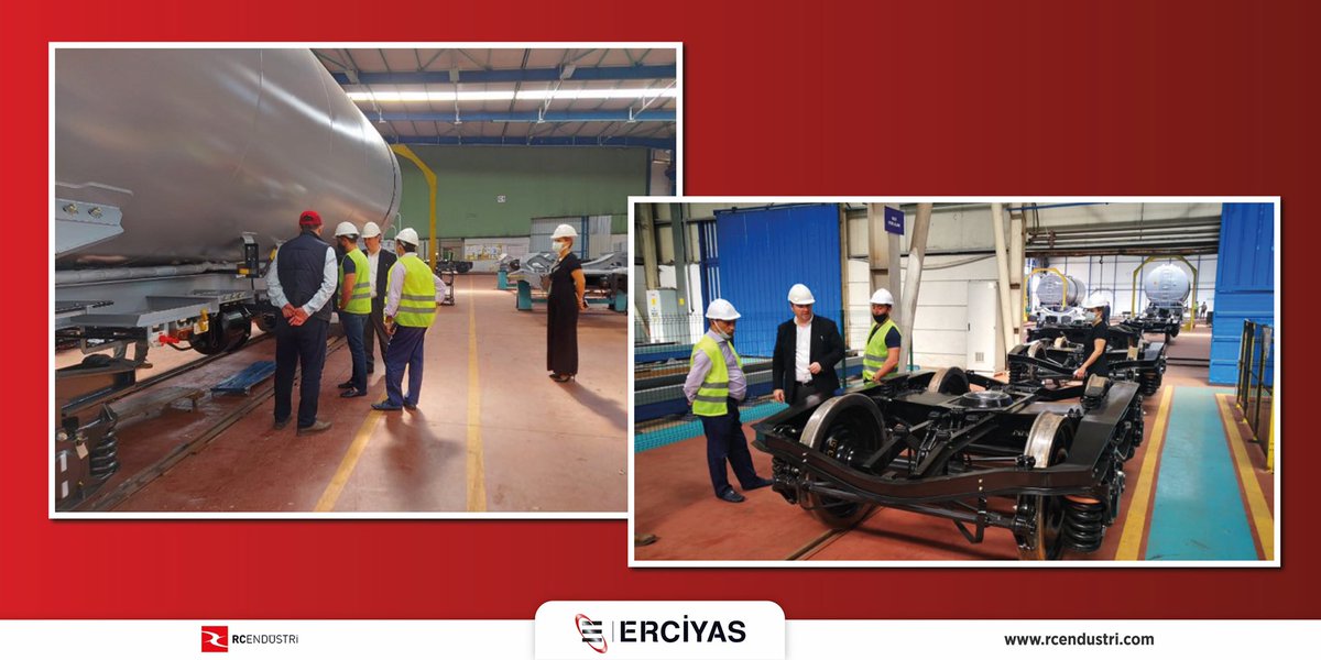 Irak Tank Projemizdeki iş ortağımız fabrikamızı ziyaret etti ve üretimimizle ilgili incelemelerde bulundu.

Our business partner for our IraqiTank Project visited our factory for their inspections.

#erciyas #erciyasholding #rcendüstri #erciyassteelpipe #pipe