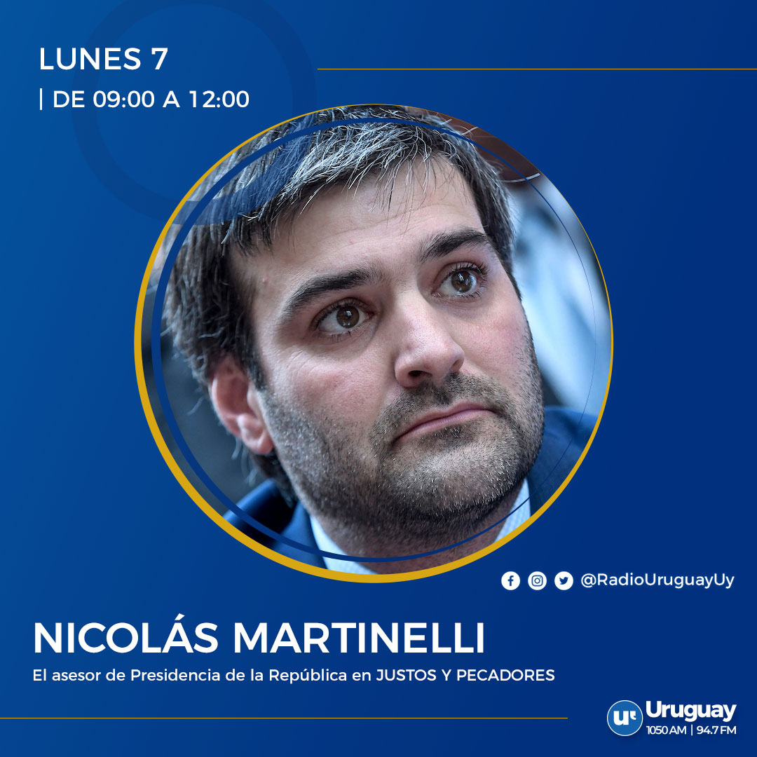 RadioUruguayUy's tweet photo. #HOY en #JustosyPecadores 🎙 @Ni_Martinelli asesor de @compresidencia, para hablar de la experiencia piloto #PaseResponsable realizada en el @AuditorioSodre con función del @BNSballet 

📻  1050 AM, 94.7 FM
📲💻 https://t.co/BSXh9PCKIn https://t.co/eIwwsTZ7yg