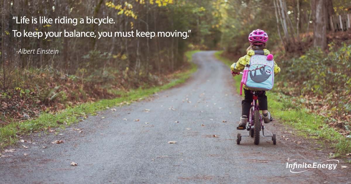 InfiniteEnergy's tweet image. And sometimes we need training wheels. #MondayMotivation