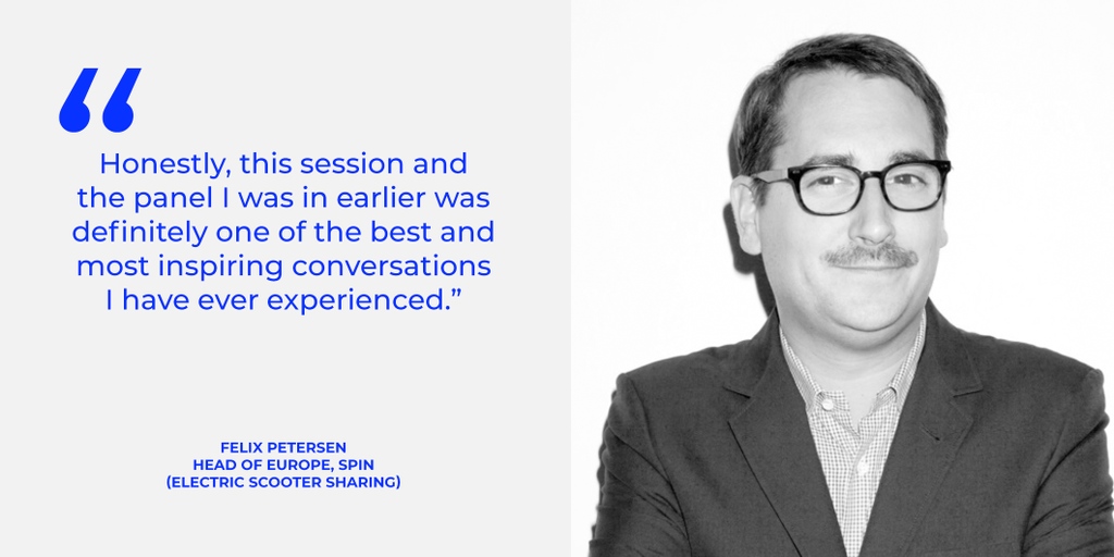 The Head of one of the leading micromobility companies and a subsidiary of the Ford Motor Company named Spin, Felix Peterson is responsible for its expansion in Europe. He co-founded multiple mobility startups and knows: it takes new concepts to fulfill the needs of customers.