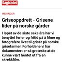 For noen ekstremister! Tenk å bruke ferien sin på slikt? Vi gidder jo knapt å se til dyra mot betaling en gang!
