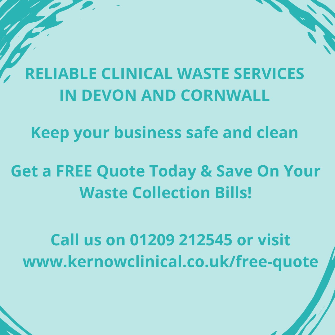 If you're looking for help with your businesses waste services, then contact us today for a FREE no obligations quote. Call us on 01209 212545 or visit kernowclinical.co.uk/free-quote #cornishbusiness #devonbusiness #localbusiness  #clinicalwasteservices #PPEcollection #wastemanagement