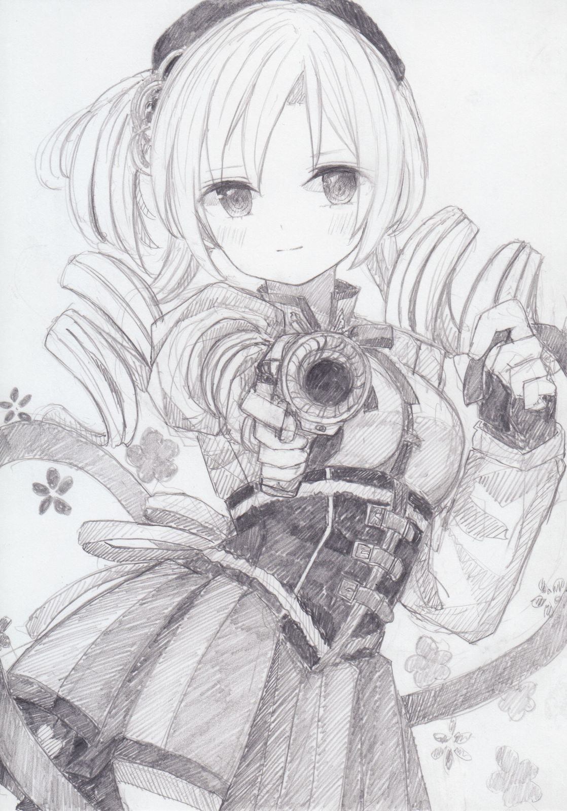 تويتر くろいうさぎ على تويتر シャーペンで描きました 魔法少女まどか マギカから 巴マミです 魔法少女まどかマギカ T Co 55vtmxj3y8