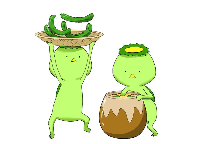 カッパ 高画質 のtwitterイラスト検索結果 古い順