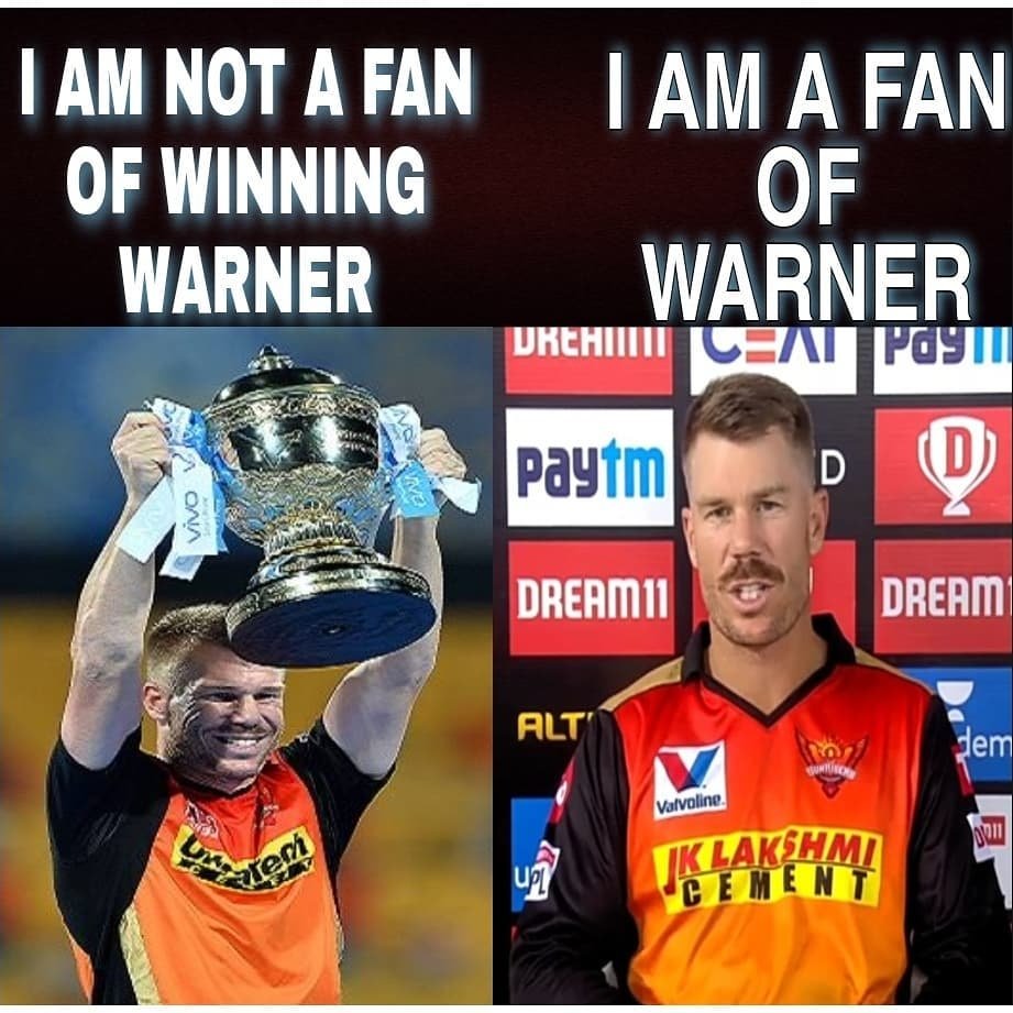 David Warner Trends™ tweet media