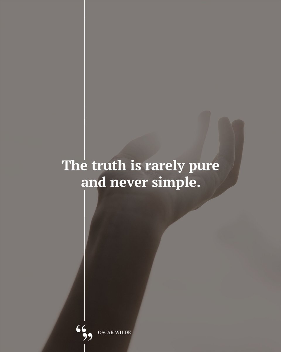 Truth.