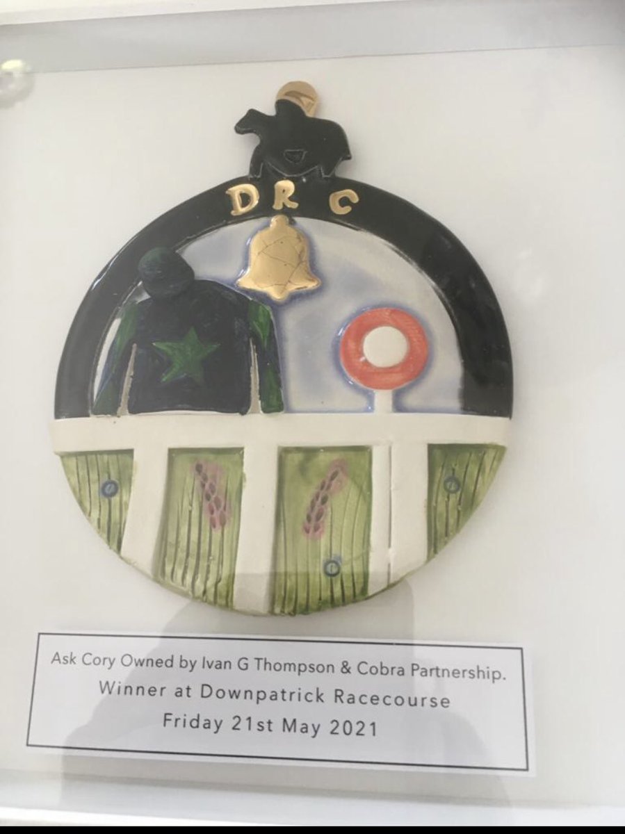 LodgeStables's tweet photo. What a fantastic jesture from @DownpatrickRace #AskCory @EPMC_Ltd @HenrydeBromhead @PamBallantine @swflanagan7 https://t.co/ZJlxIHlmna