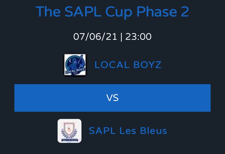 SAPL LOCAL BOYZ tweet media